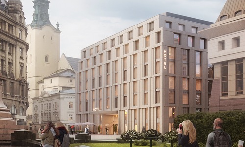 Polscy architekci budują hotel we Lwowie